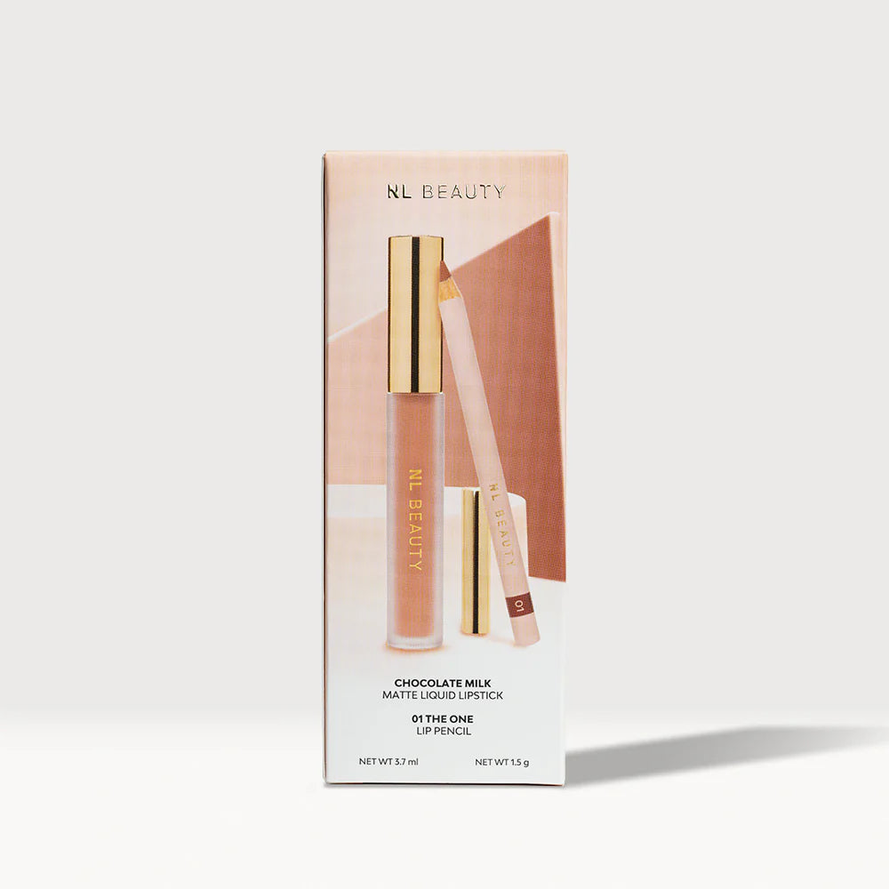 MATTE LIP KIT - Liquid matte lipstick with pencil.