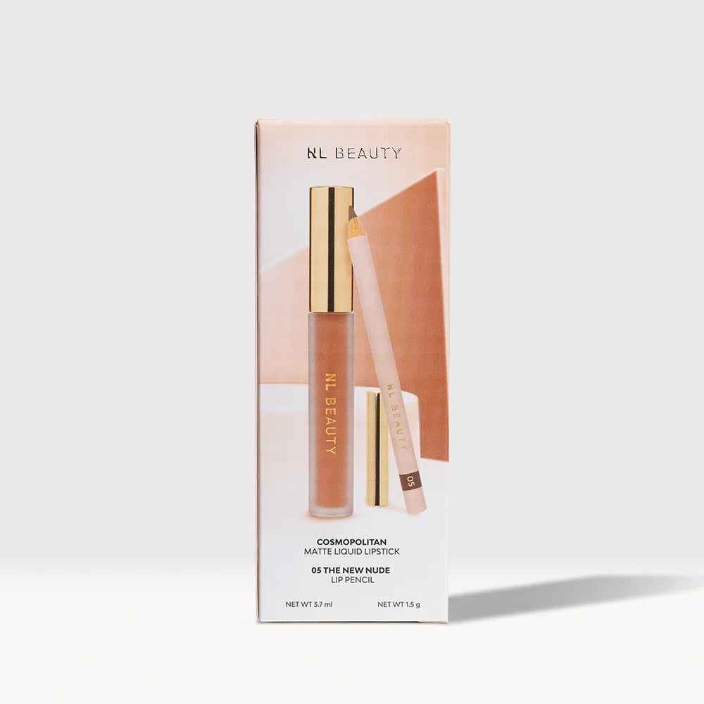 MATTE LIP KIT - Liquid matte lipstick with pencil.