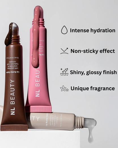 Peptide Lip Balm ON REPEAT ( Clear ) - NL Beauty 